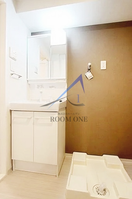 洗面設備　洗面台です。