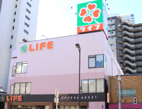 スーパー　ライフ浅草店（スーパー）まで359m