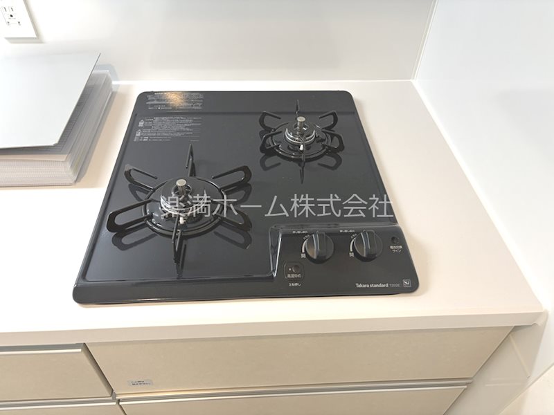 その他　2口ガスシステムキッチン♪