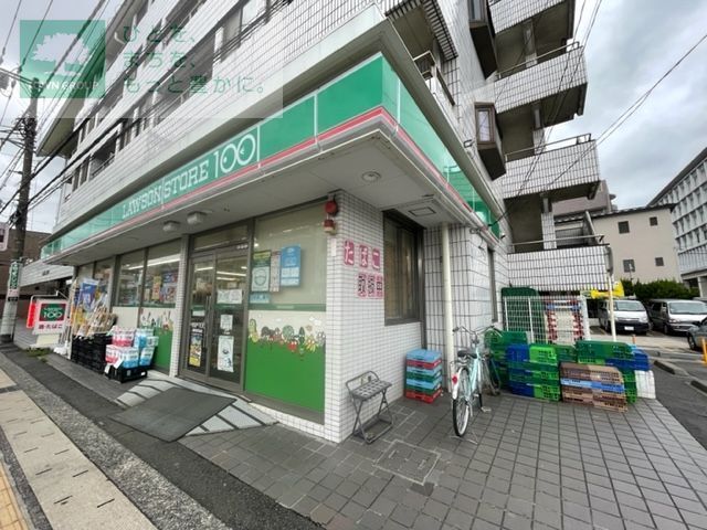 コンビニ　ローソンストア100 浦安当代島店（コンビニ）まで40m