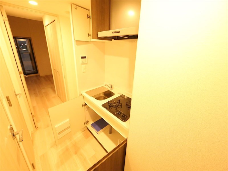 キッチン　システムキッチン（ガス2口コンロ付）