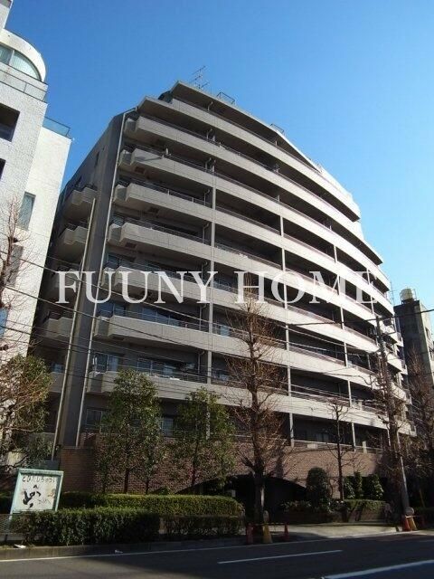 建物外観　山手線恵比寿駅から徒歩12分の賃貸マンション♪