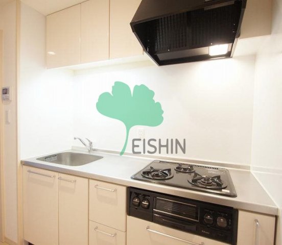 キッチン　シンプルな清潔感のあるキッチンです！