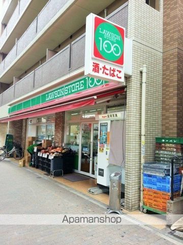 コンビニ　ローソンストア１００（コンビニ）まで600m