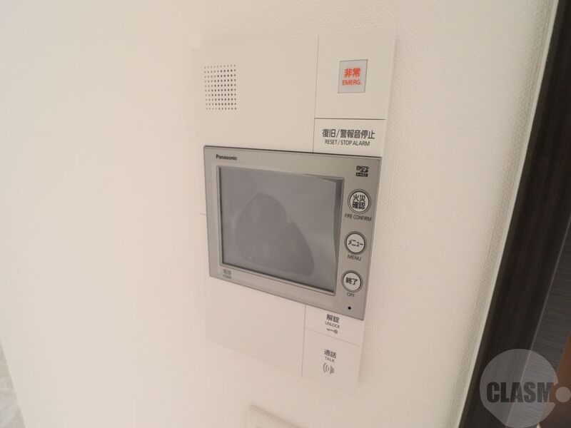 セキュリティ　モニター付きインターフォン