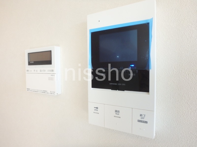 セキュリティ　TVモニター付きインターホンで安心♪