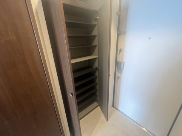 収納　十分な収納スペースがあります