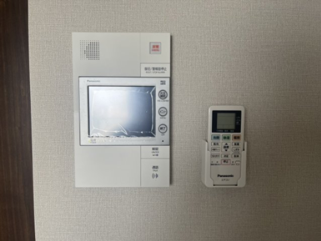 セキュリティ　モニター付きインターホン