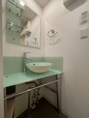 洗面設備　AFFLUENCE難波　独立洗面台