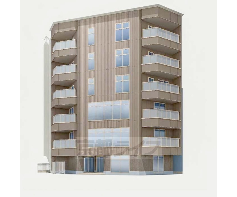 建物外観　予想図、完成予想図