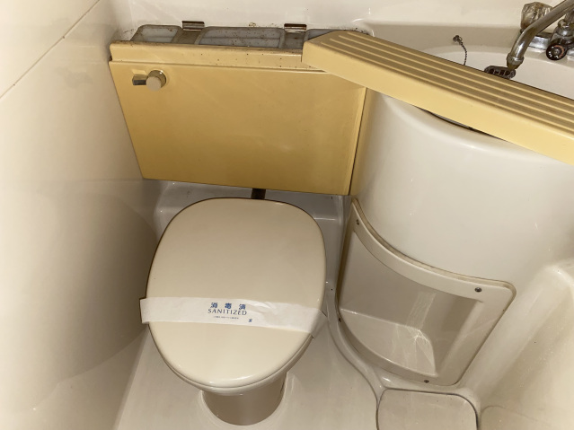 広島高速交通アストラムライン 安東駅 徒歩1分 4階建 築42年のトイレ写真