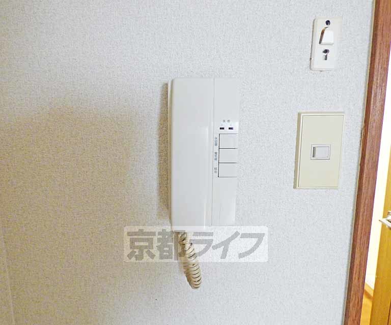 セキュリティ　来客も安心です。