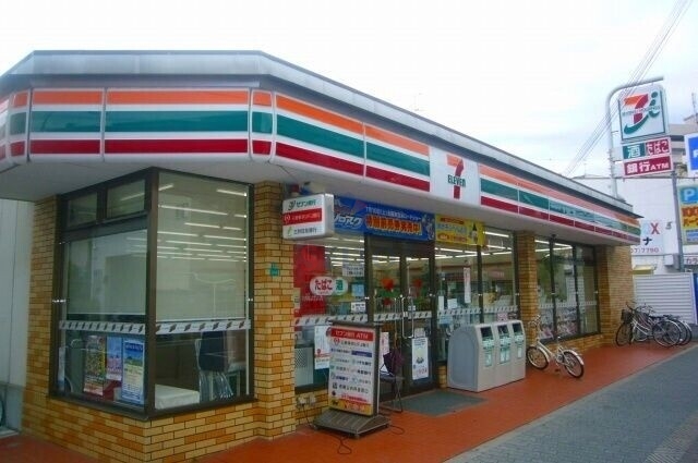 コンビニ　セブンイレブン大阪塚本3丁目店（コンビニ）まで183m