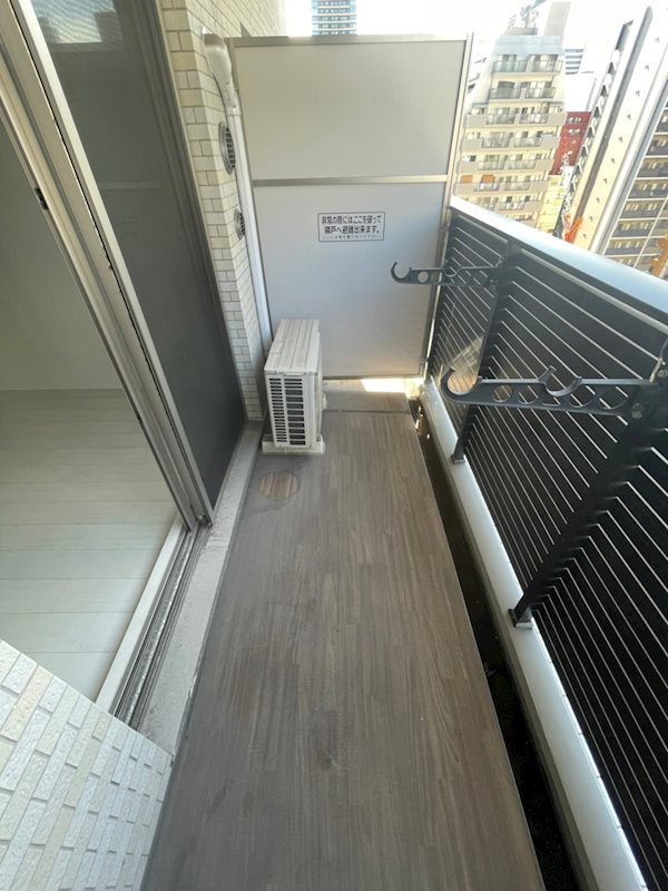 バルコニー　バルコニーがあります