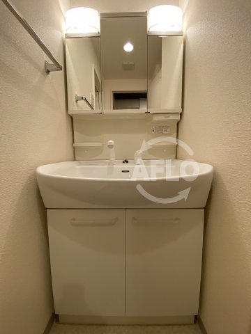 洗面設備　ノースヴィレッジ参番館　洗面所