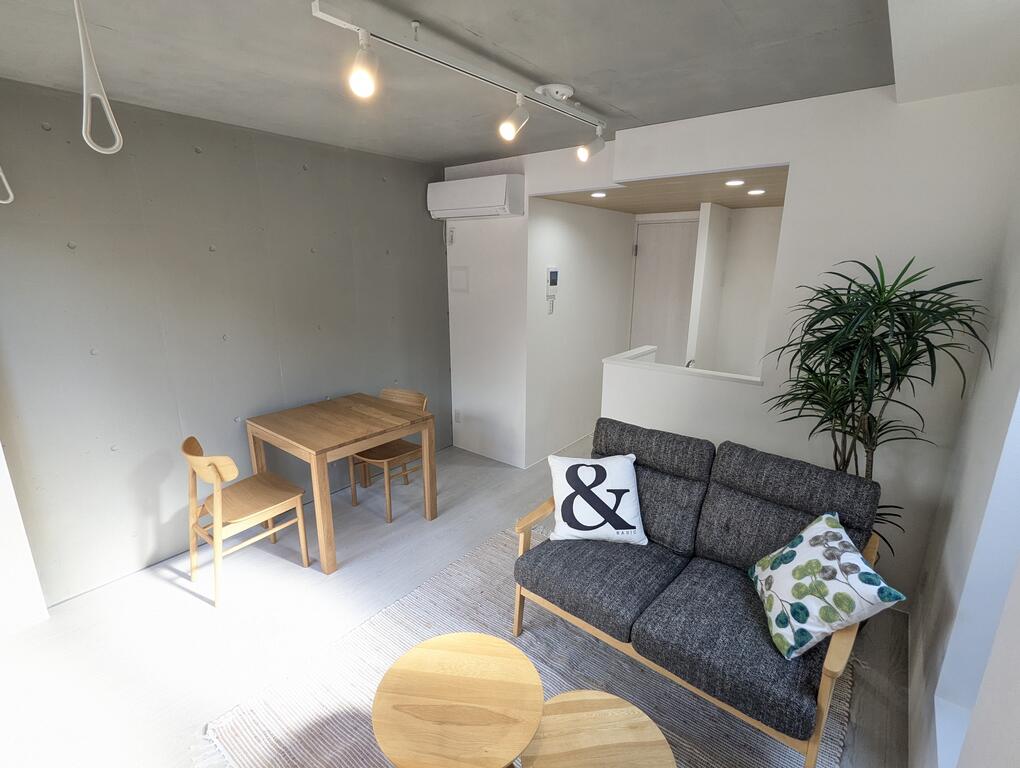 バルコニー　1FのLDK