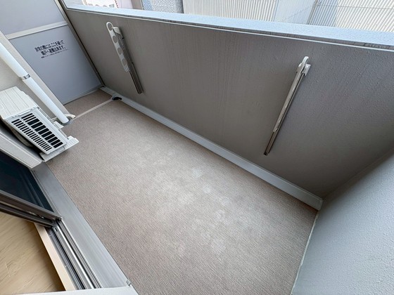 バルコニー　※別部屋の写真です