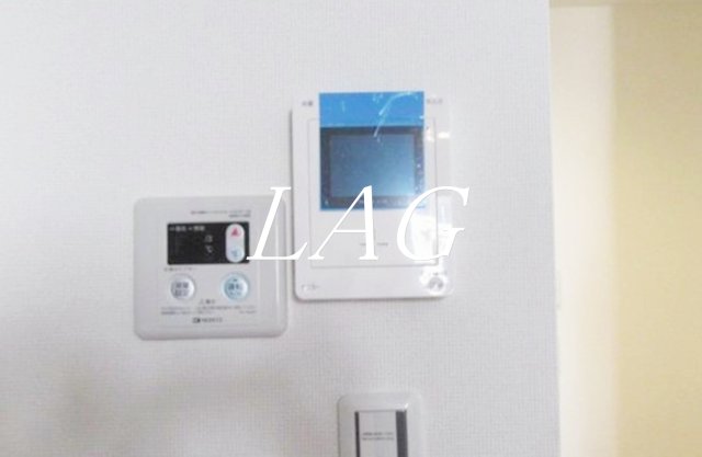 セキュリティ　モニター付きインターホンです。