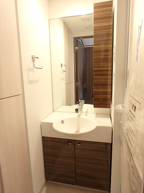 洗面設備　使いやすい洗面所です