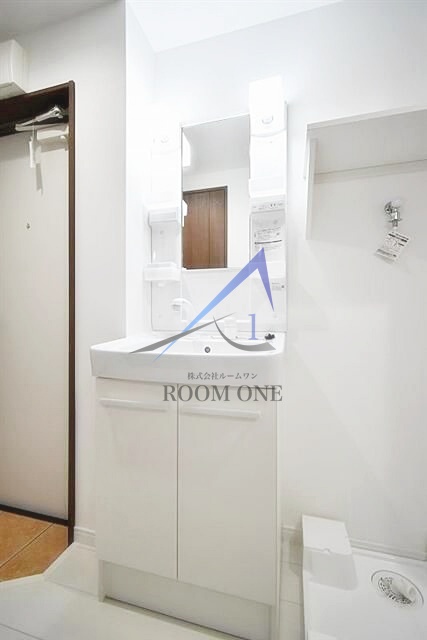 洗面設備　洗面台です。