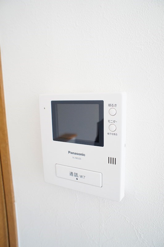 セキュリティ　来客時に便利なＴＶモニターホン