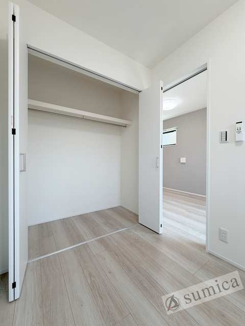 収納　たっぷりと収納できるクローゼット♪♪