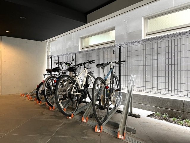 駐車場　駐輪場