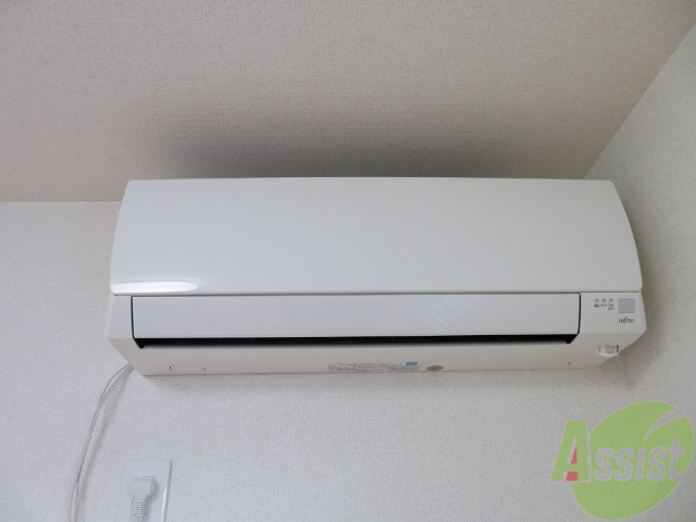 その他設備　エアコンが設置してありますので、寒暖対策もばっちり。