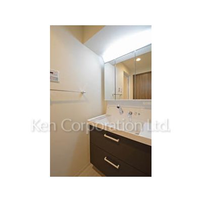 洗面設備　同タイプ3階のお部屋を撮影。仕様が異なることがあります。