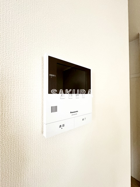 セキュリティ　安心のモニター付きインターホンです♪