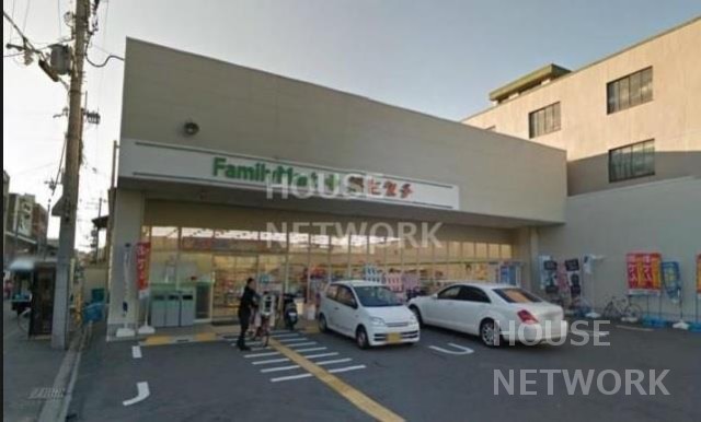 ドラックストア　ファミリーマート＋薬ヒグチ西陣北店（ドラッグストア）まで74m