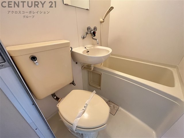 トイレ　浴室内にといれがあります！