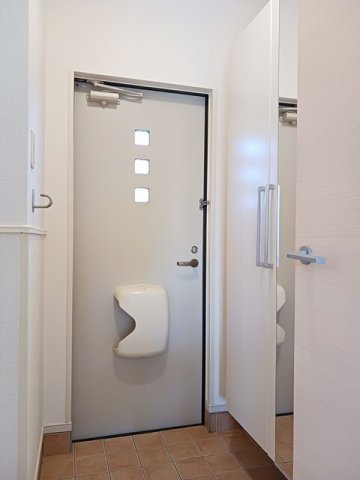 玄関　ゆったりとした玄関です