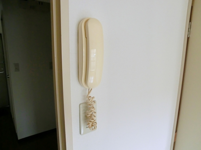 セキュリティ　インターホン付きです☆