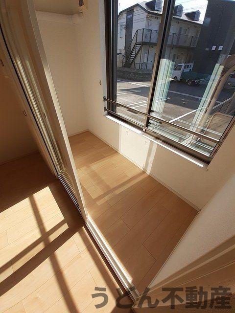 バルコニー　うどん県のお部屋探しはうどん不動産へ うどんちゃんとLINE