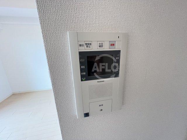 セキュリティ　エステムプラザ大阪城パークフロント　モニター付きインターホン