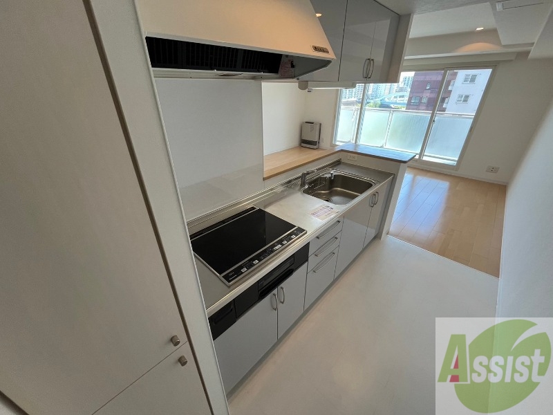 キッチン　キッチンはスペースも広々していて使いやすそうですよ！