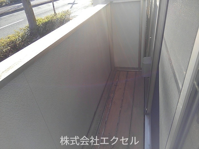 バルコニー　南東向き