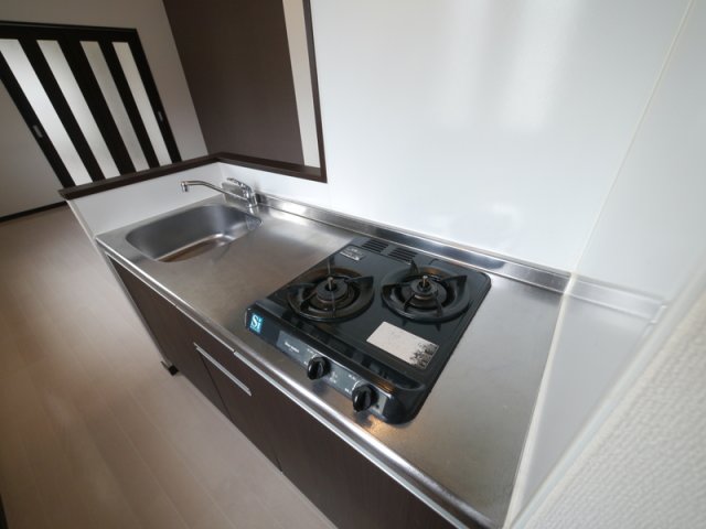 キッチン　シンプルな清潔感のあるキッチンです！