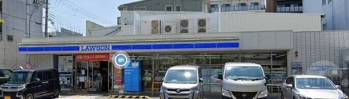 コンビニ　ローソン南吹田五丁目店（コンビニ）まで462m