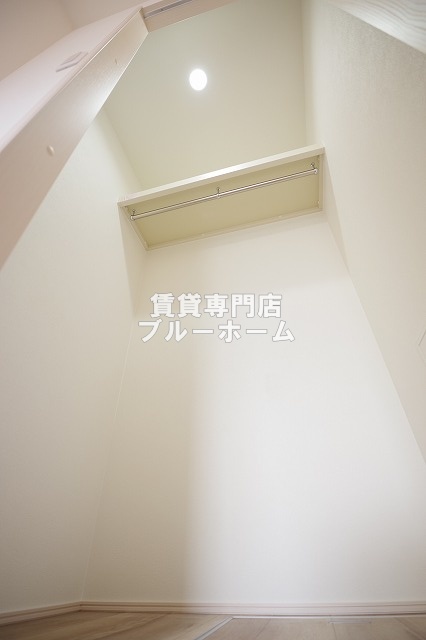 収納　大容量のウォークインクローゼット！