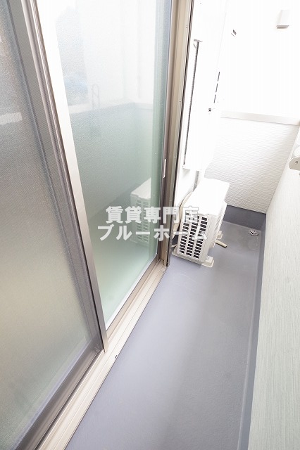 バルコニー　風通しの良いバルコニー！