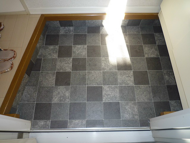 玄関　写真は別号室です