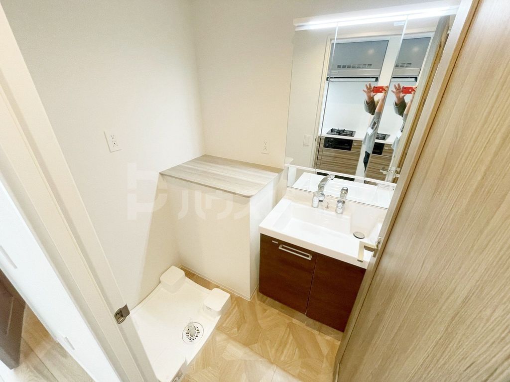 洗面設備　同施工会社参考写真