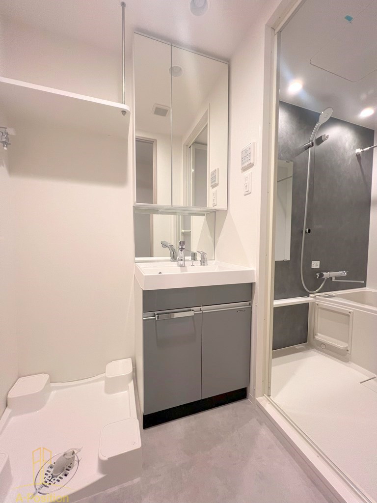 洗面設備　エスリードレジデンス大阪谷町ザ・マークス