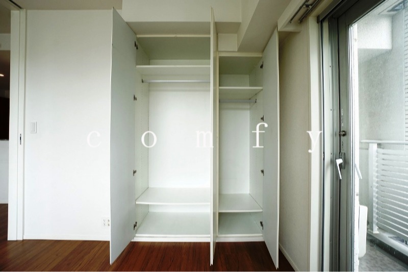 収納　クローゼットは各部屋に