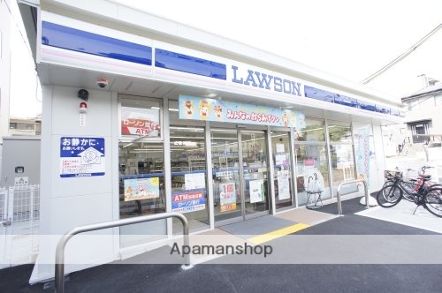 コンビニ　ローソン　富雄駅北店（コンビニ）まで215m