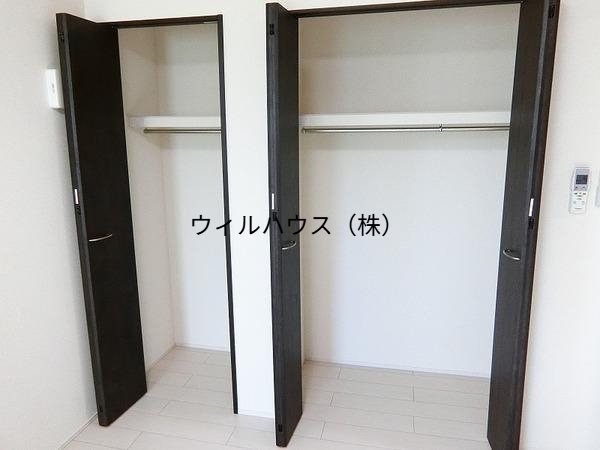 収納　クローゼット！