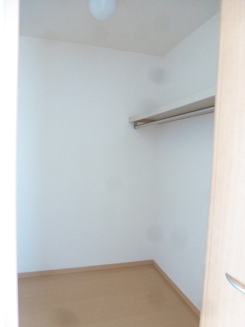 収納　ウォークインクローゼットです。