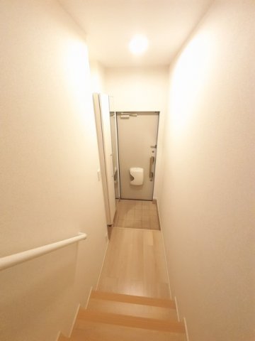 玄関　落ち着いた玄関です